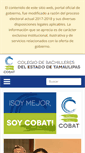 Mobile Screenshot of cobat.edu.mx